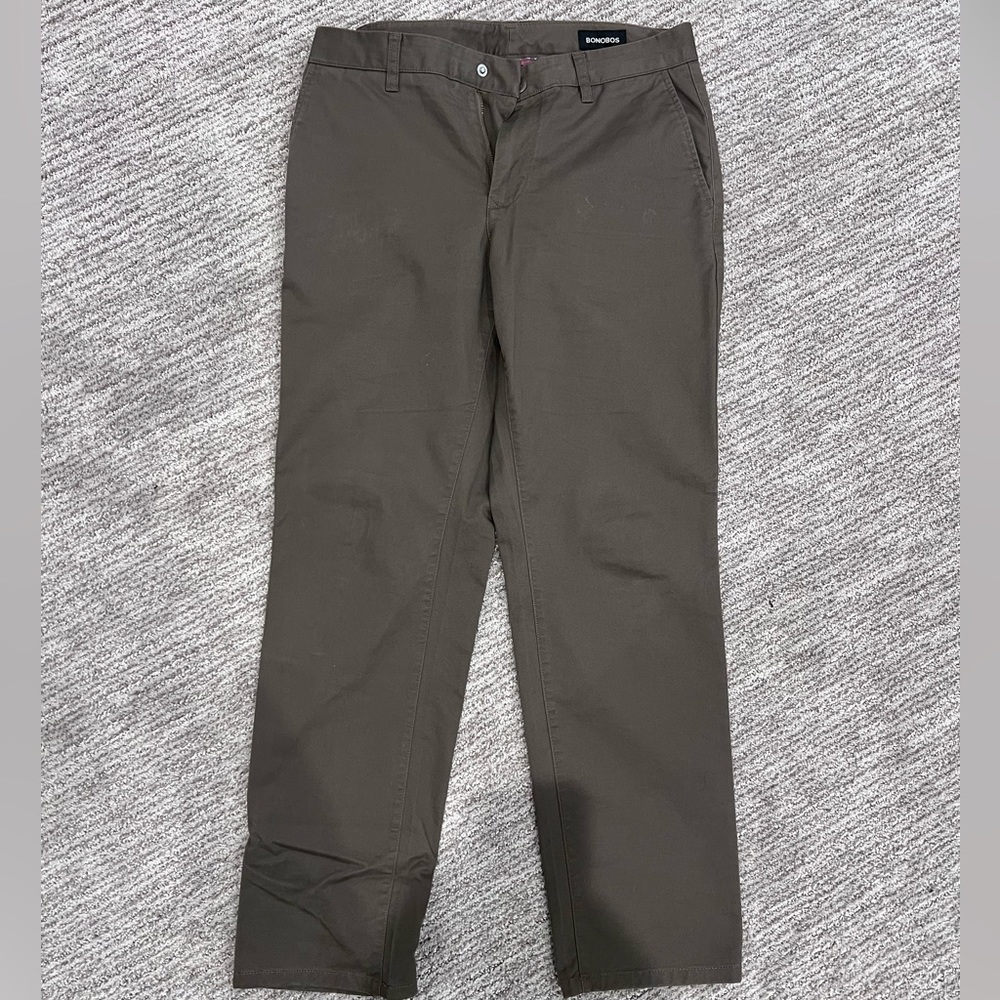 Bonobos athletic fit chino, brown, 30x28